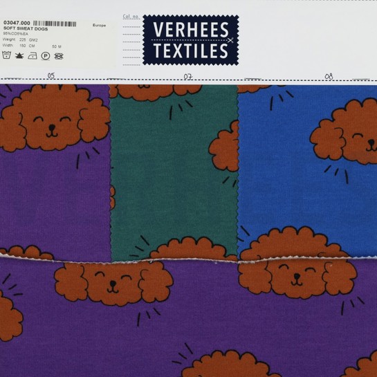 SOFT SWEAT HONDEN PAARS #7