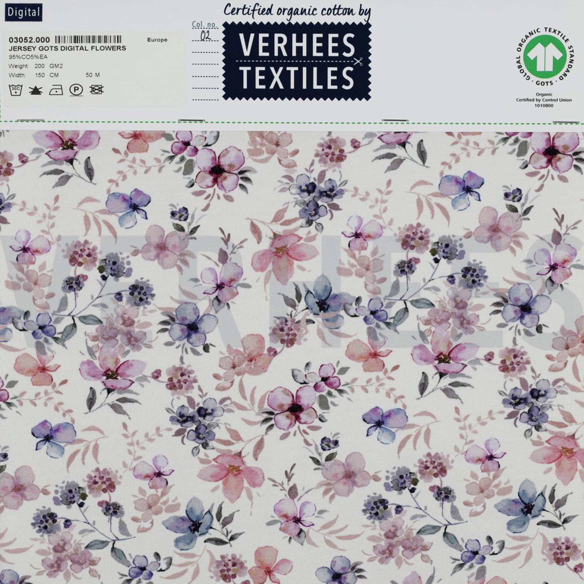 JERSEY GOTS DIGITAL FLOWERS OFF-WHITE (high resolution) #4