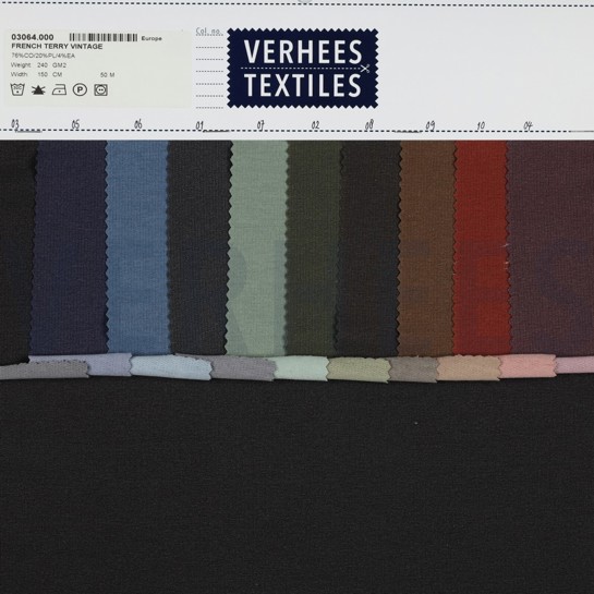 FRENCH TERRY VINTAGE BRICK #7