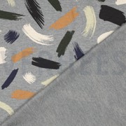 SOFT SWEAT MELANGE BRUSH STROKES ANTHRACITE MELANGE (thumbnail) #4