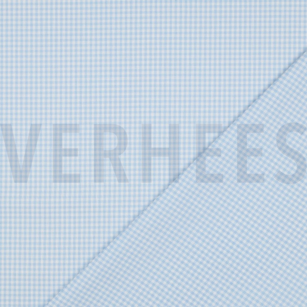 CHECK 2.7MM LIGHT BLUE #4