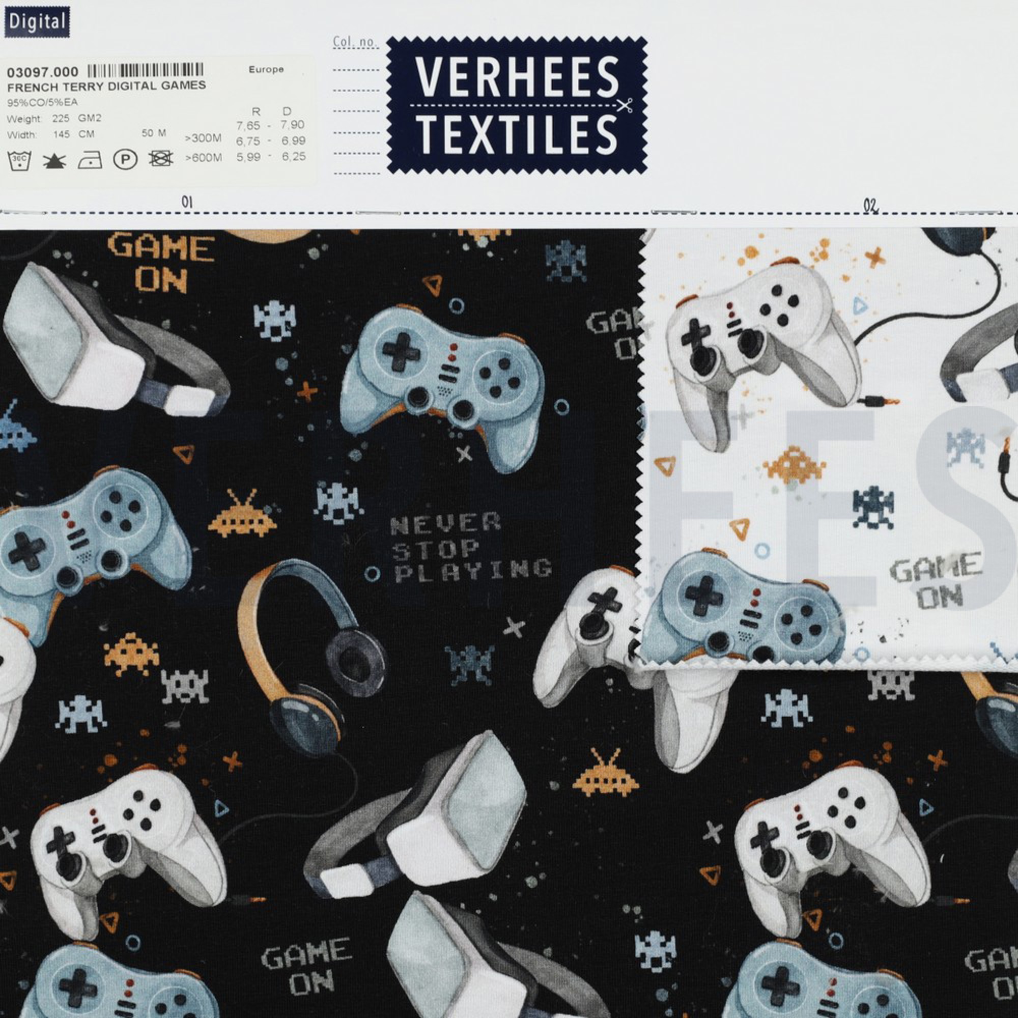 FRENCH TERRY DIGITAL GAMES WHITE (high resolution) #4