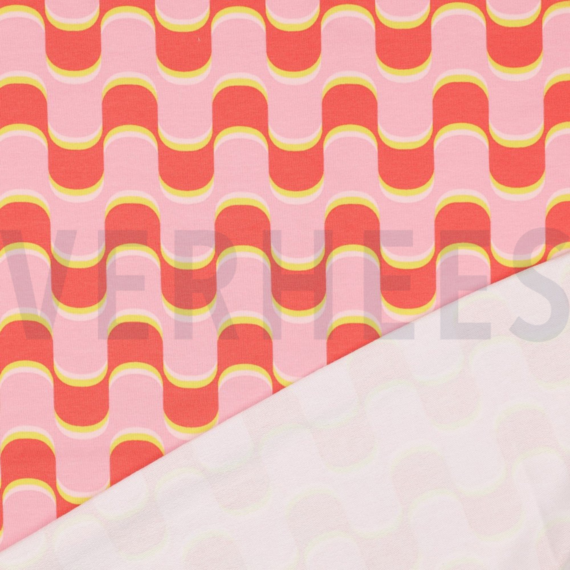 FRENCH TERRY ABSTRACT FLOWERS PINK (high resolution) #4