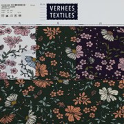 JERSEY FLOWERS DARK GREEN (thumbnail) #4