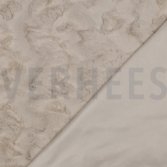 FAUX FUR LIGHT SAND #7