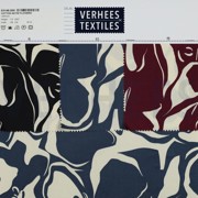 COTTON SATIN FLOWERS BORDEAUX (thumbnail) #4