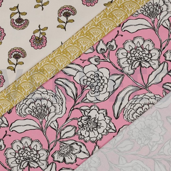 CANVAS BLUMEN ROSA #7