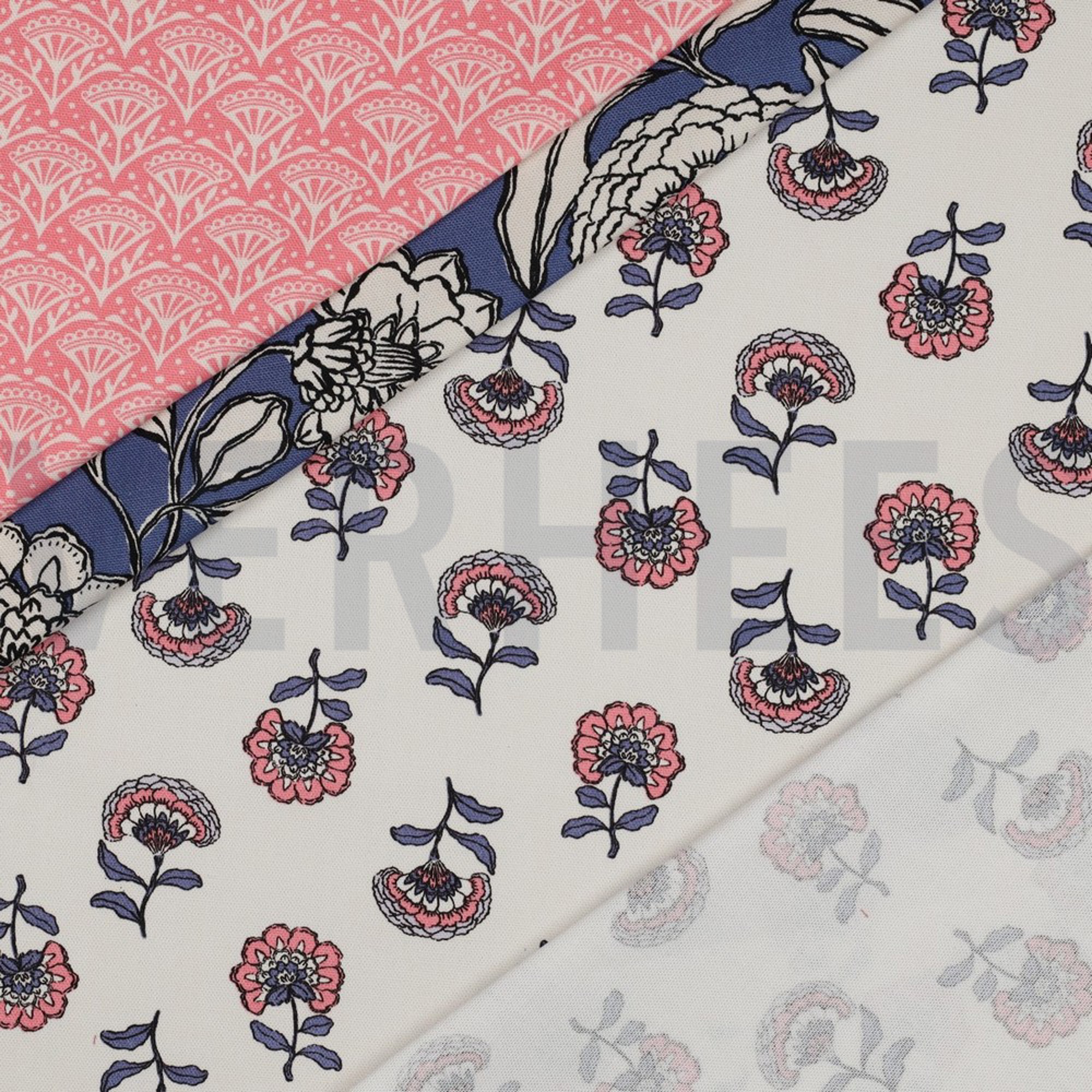 CANVAS FLOWERS BLUE/LIGHT PINK (high resolution) #4