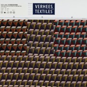 VISCOSE POPLIN STRETCH GEOMETRIC BORDEAUX (thumbnail) #4