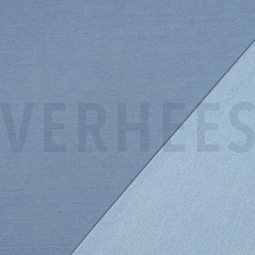 DENIM FRENCH TERRY BLEACHED #4