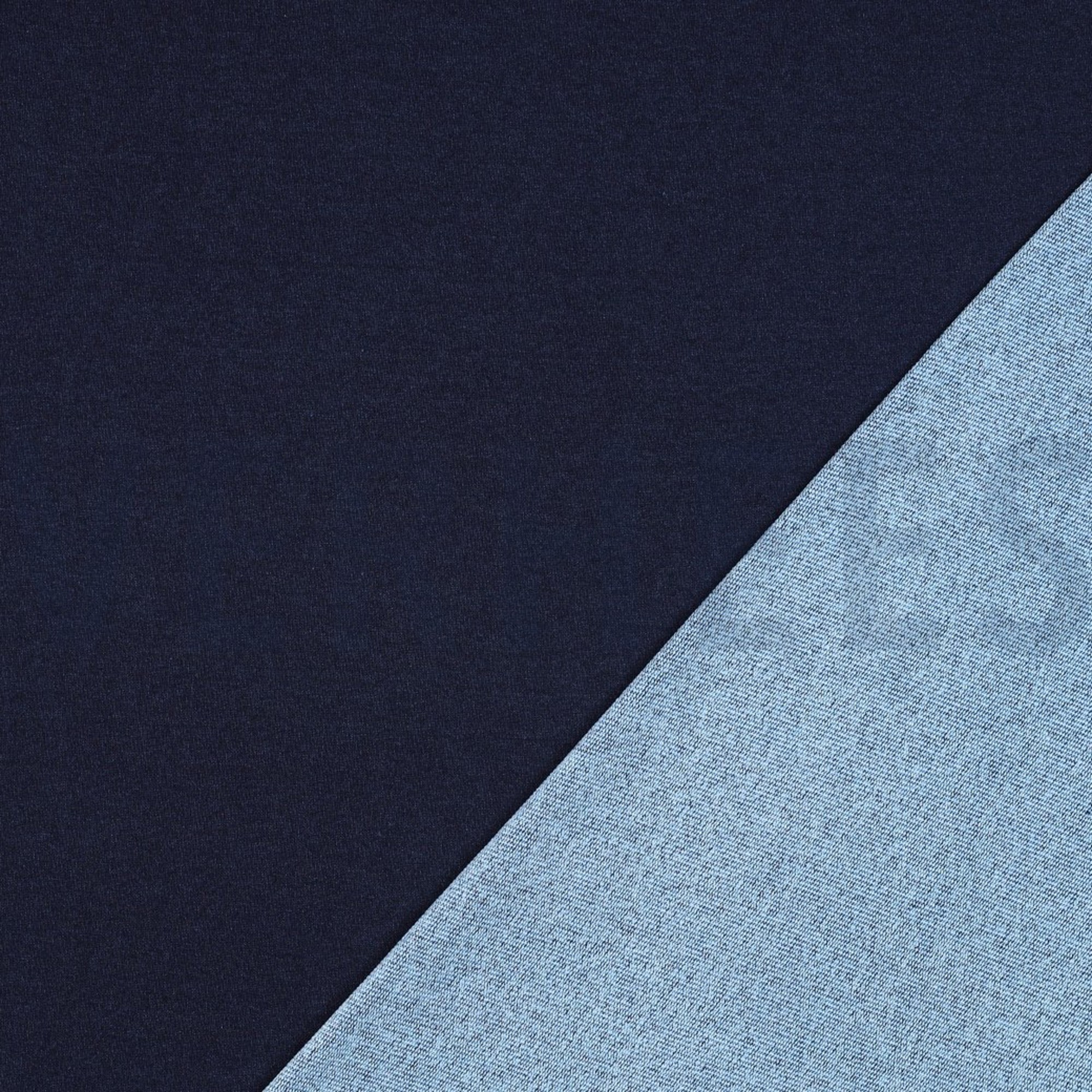 DENIM FRENCH TERRY DARK BLUE (high resolution) #4