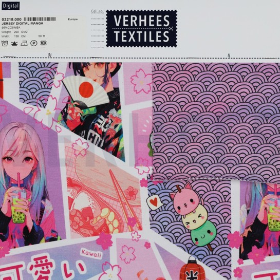 JERSEY DIGITAL MANGA PURPLE #7