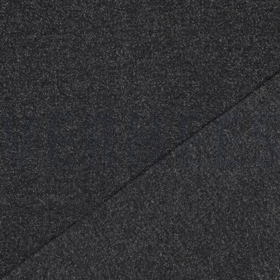 SWEAT LUREX NOIR ARGENT #7