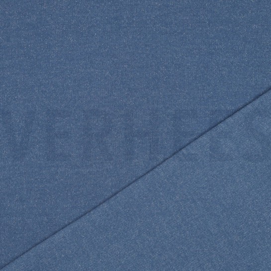 SWEAT LUREX INDIGO LICHTBLAUW #7