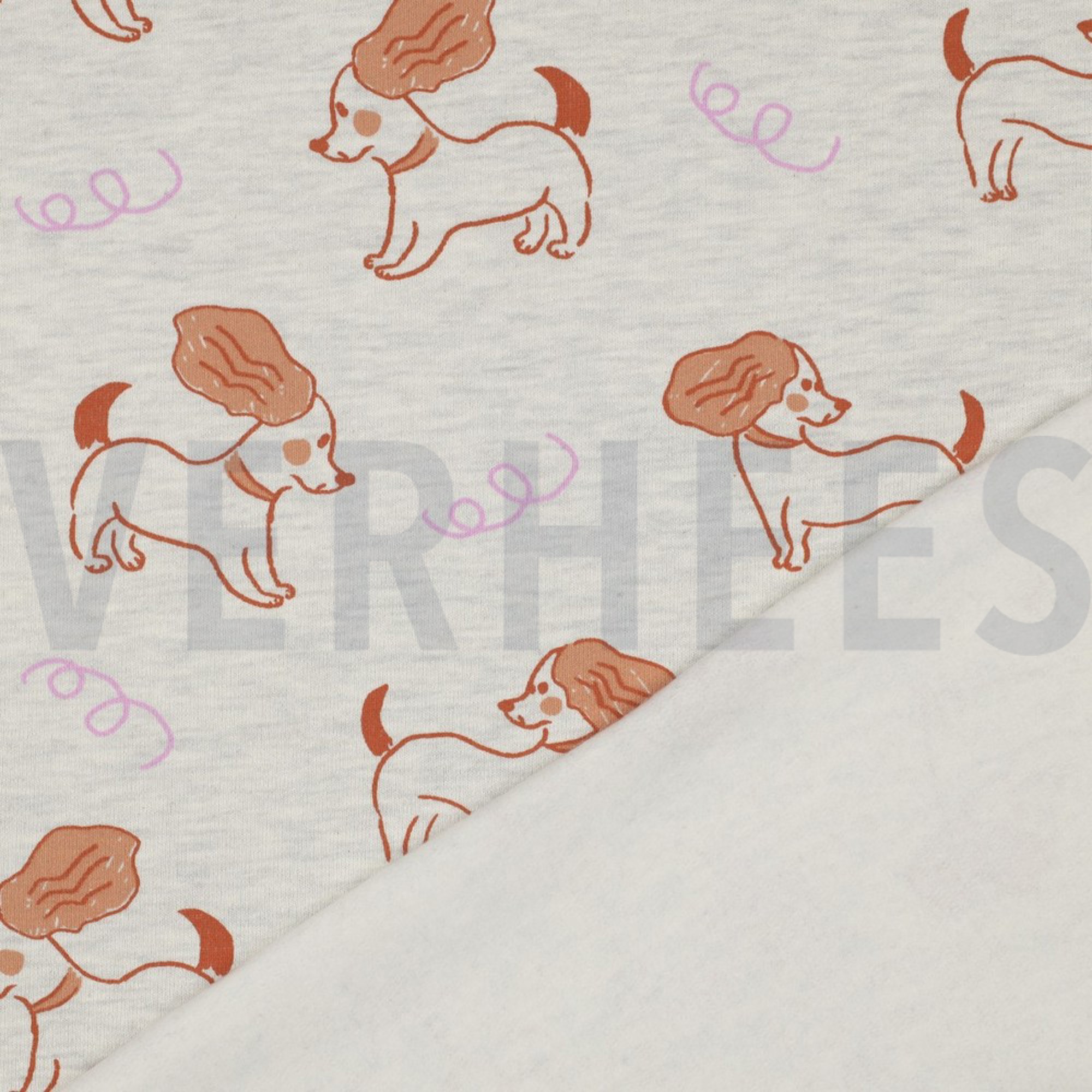 SWEAT MELANGE DOGS ECRU MELANGE (high resolution) #4