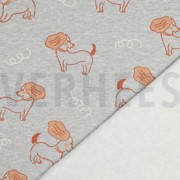 SWEAT MELANGE DOGS LIGHT GREY MELANGE (thumbnail) #4
