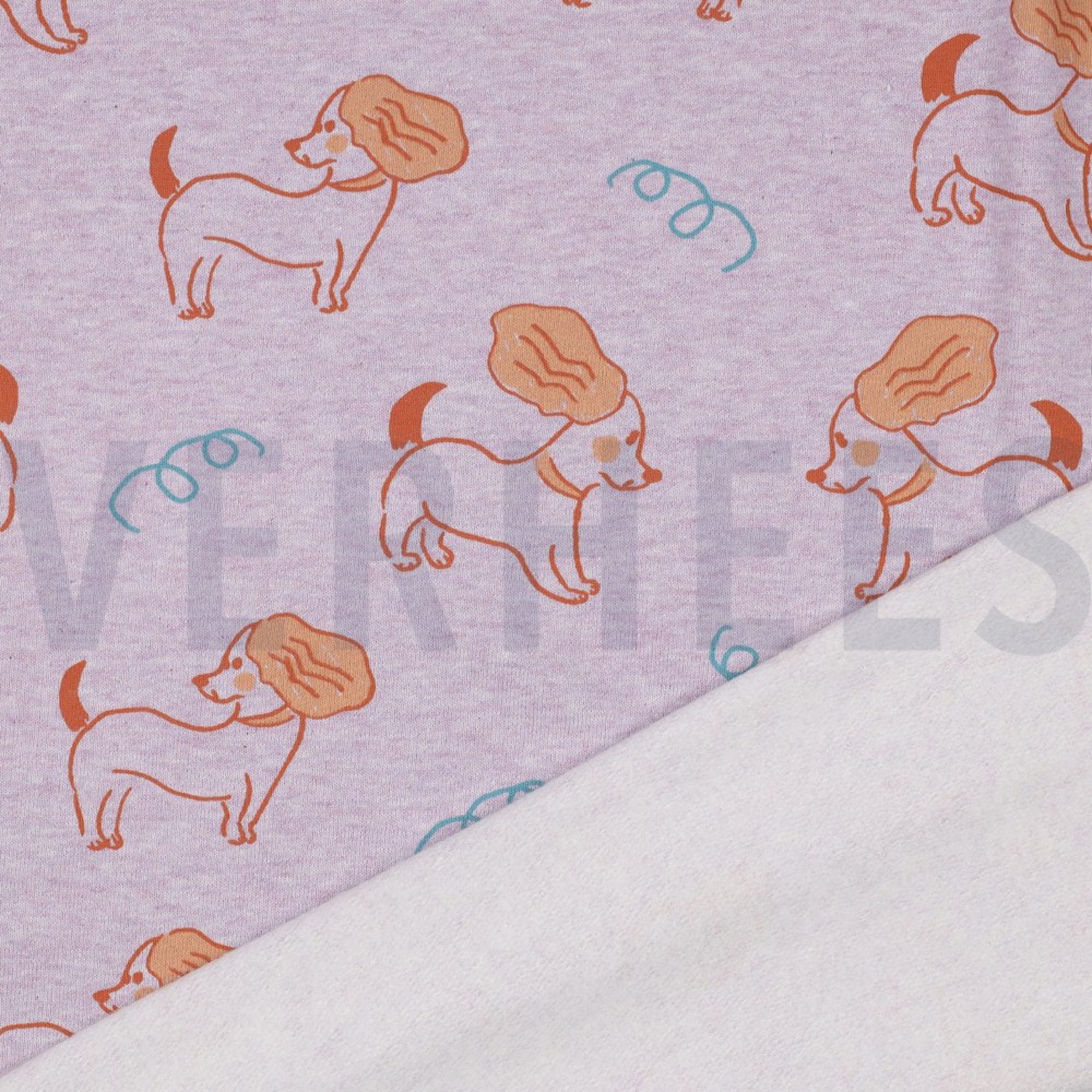 SWEAT MELANGE DOGS PURPLE MELANGE (high resolution) #4