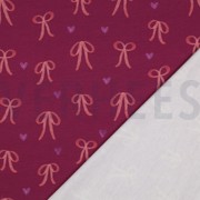 SWEAT DIGITAL BOWS & HEARTS FUCHSIA (thumbnail) #4