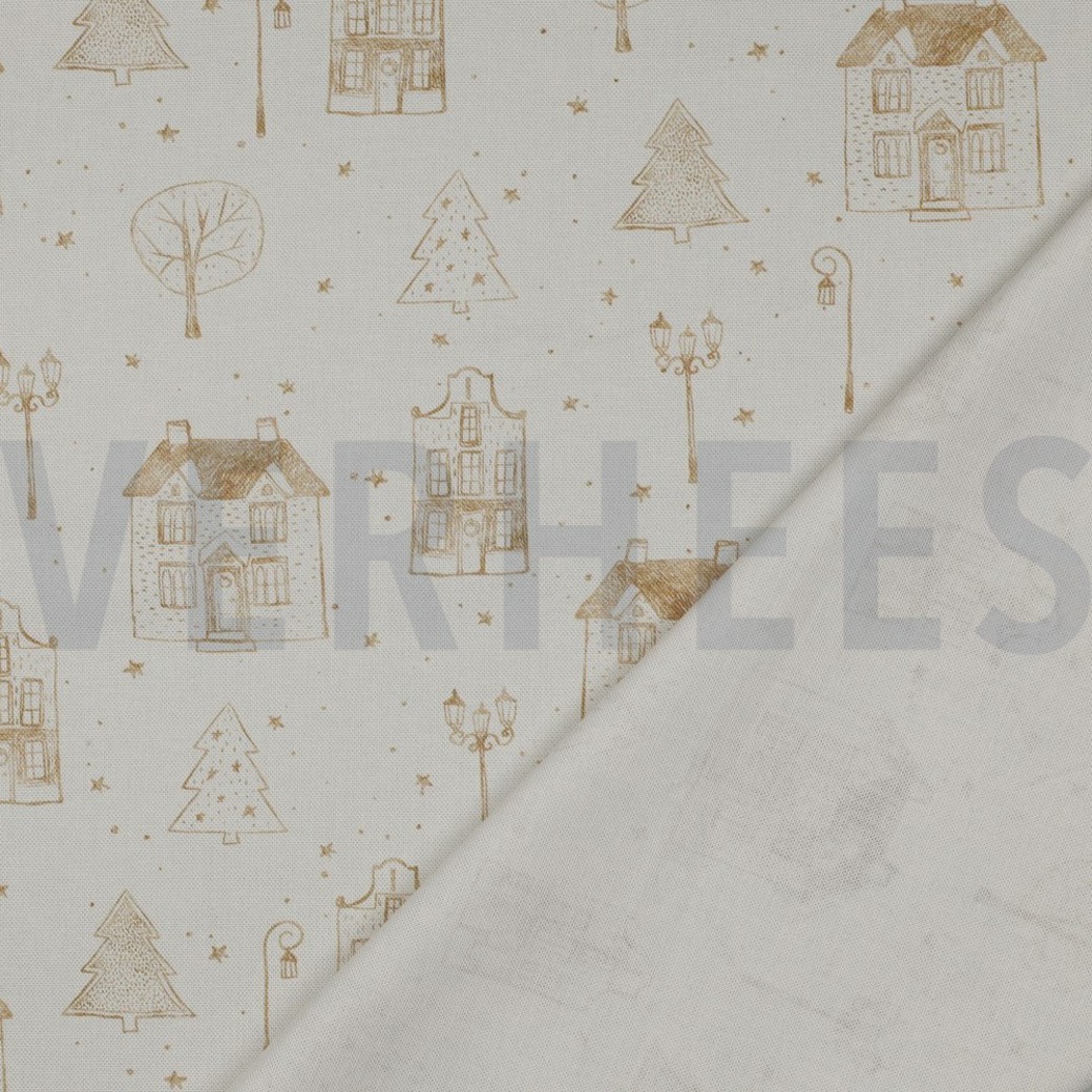 CANVAS DIGITAL CHRISTMAS HOME OFF WHITE #4