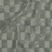 COTTON TOWELLING KNIT CHECKS GREEN (thumbnail) #4