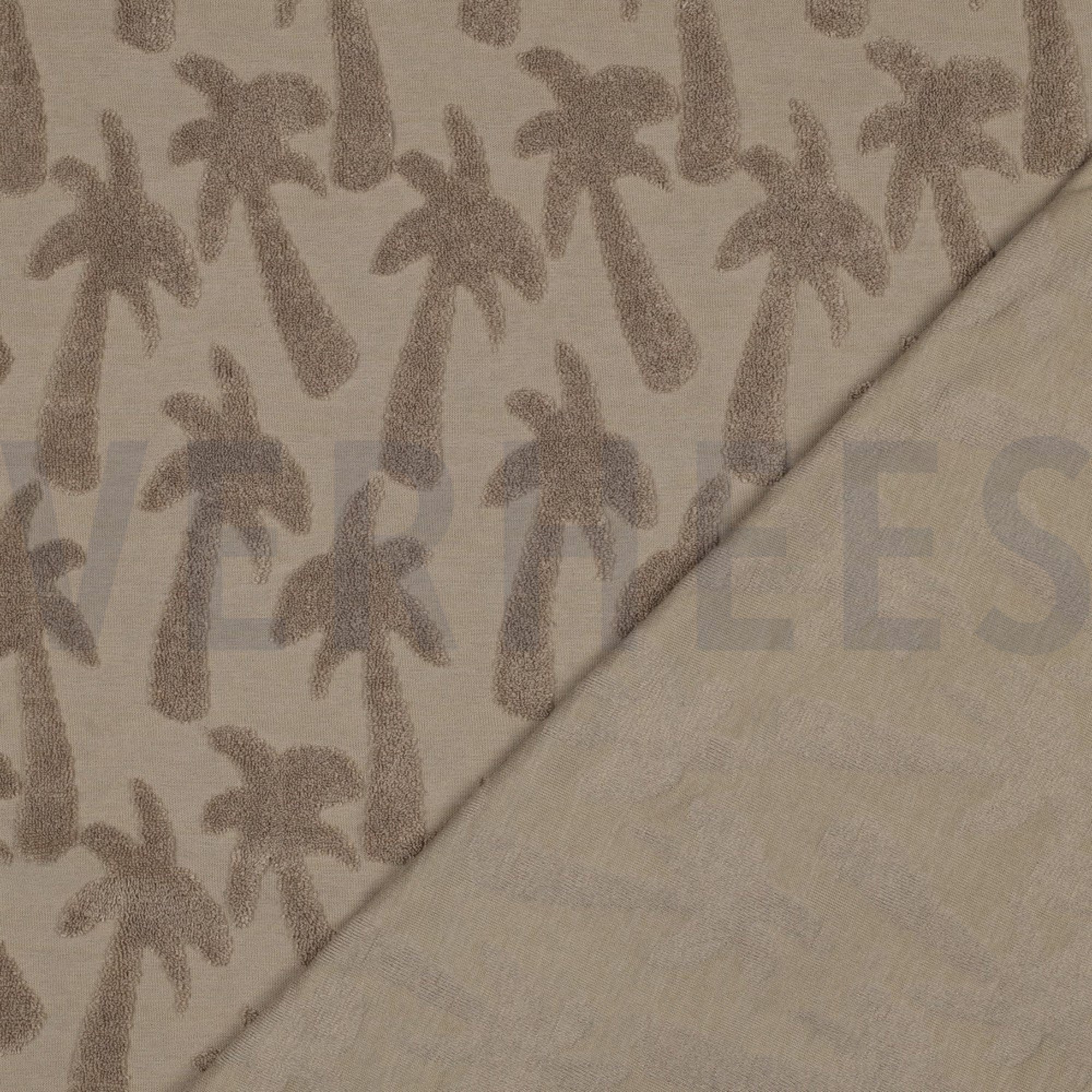 COTTON TOWELLING KNIT PALMTREES SAND (high resolution) #4