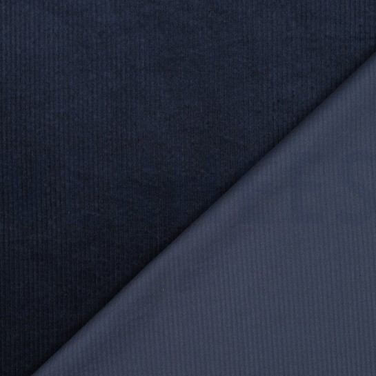 CORD GEWASCHEN 6W STRETCH MARINEBLAU #7