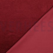 CORDUROY WASHED 6W STRETCH BORDEAUX RED (thumbnail) #4