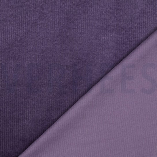 CORD GEWASCHEN 6W STRETCH DUNKEL LAVENDEL #7