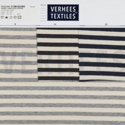 JERSEY YARN DYED STRIPES ANTHRA MELANGE (thumbnail) #4