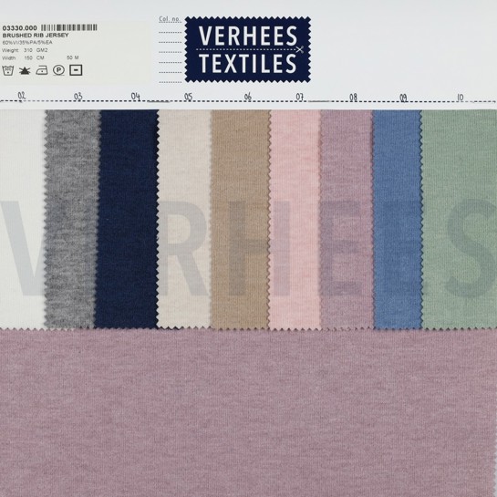 JERSEY COTELÉ BROSSÉ GRIS #7