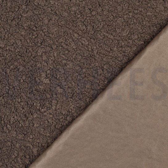 TEDDY BOUCLÉ BRUN FONCÉ #7