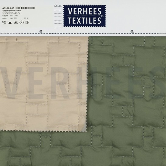 STEPPED GRAPHIC BEIGE #7