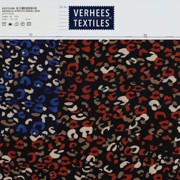 MAGNOLIA STRETCH ANIMAL SKIN NAVY (thumbnail) #4