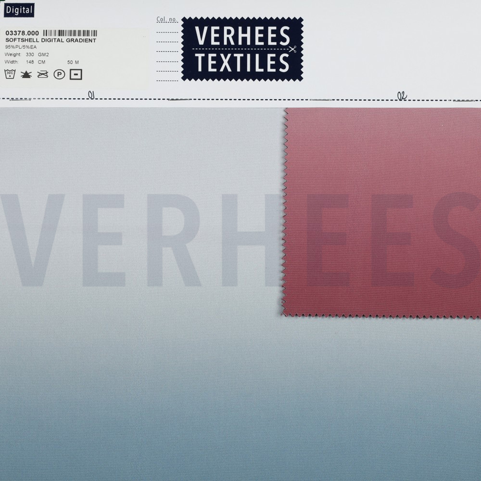 SOFTSHELL DIGITAL GRADIENT INDIGO (high resolution) #4