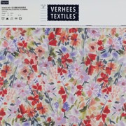 COTTON VOILE DIGITAL FLOWERS PURPLE (thumbnail) #4
