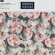 VISCOSE POPLIN STRETCH DIGITAL FLOWERS GREEN (thumbnail) #4