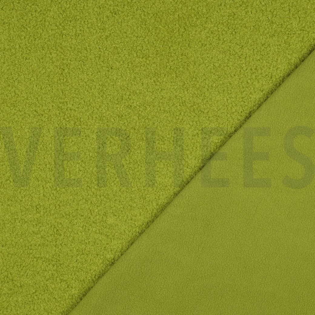 TEDDY FLEECE DOUBLE SIDED OLD LIME #4