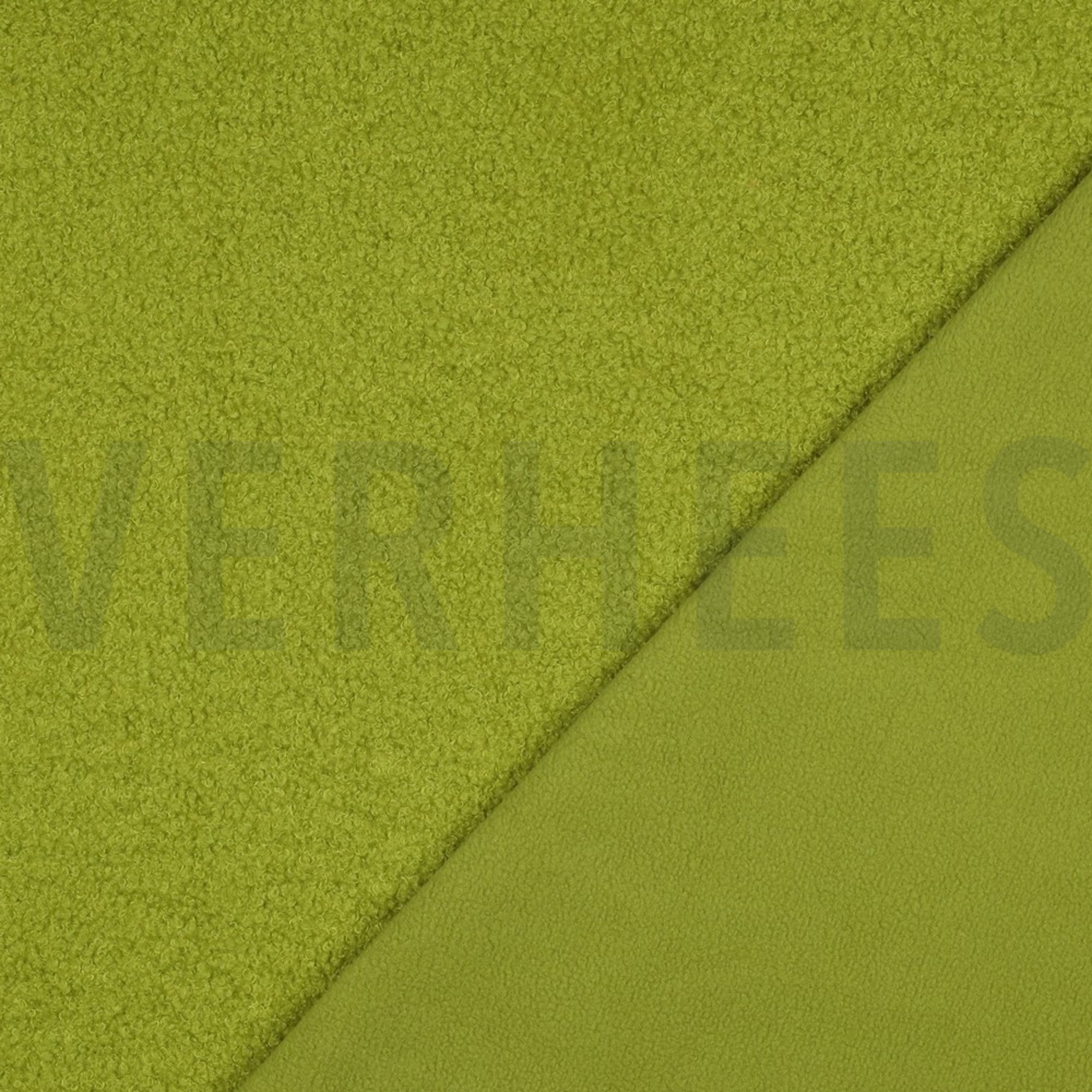 TEDDY FLEECE DOUBLE SIDED OLD LIME (high resolution) #4