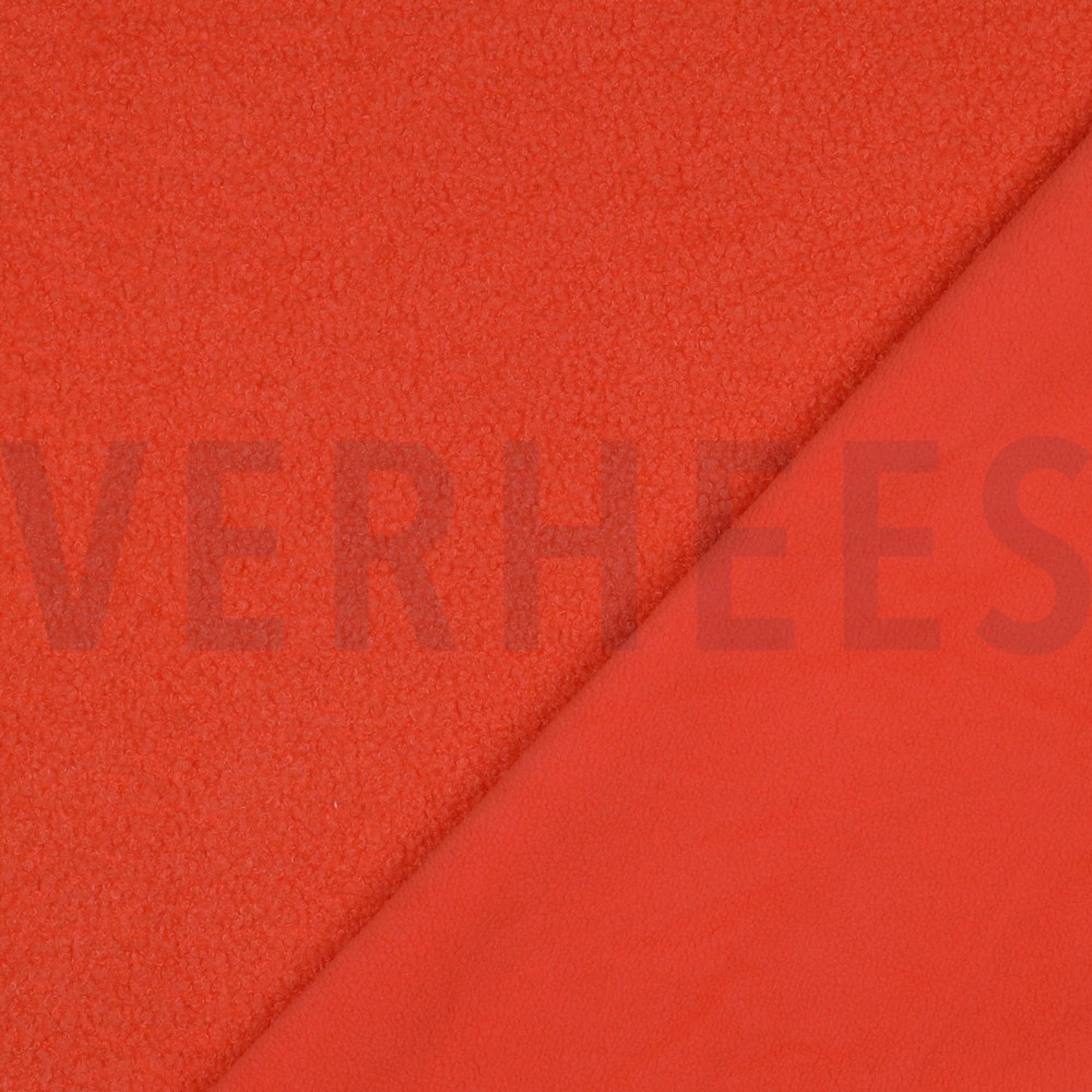 TEDDY FLEECE DOUBLE SIDED TANGERINE (high resolution) #4
