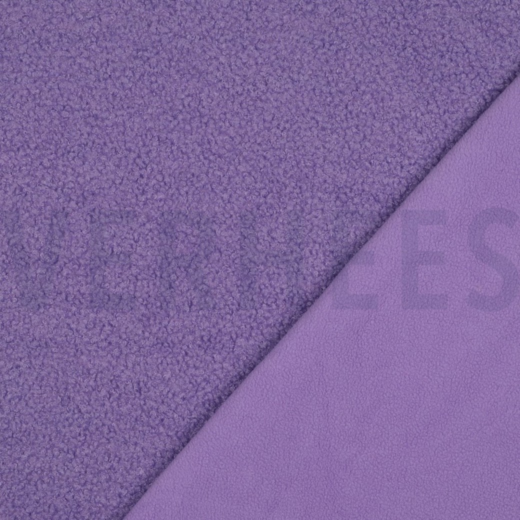 TEDDY FLEECE DOUBLE SIDED LILAC #4