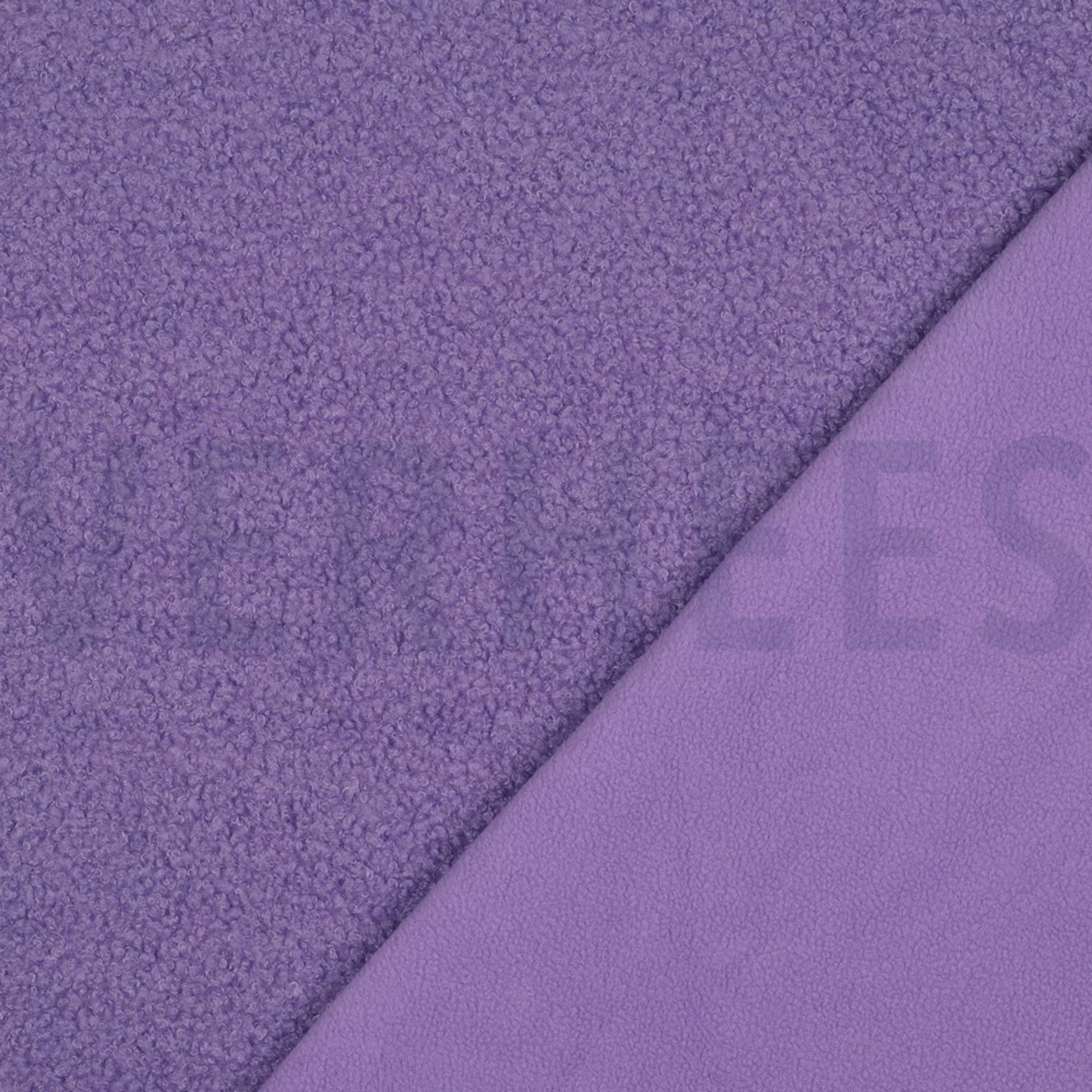 TEDDY FLEECE DOUBLE SIDED LILAC (high resolution) #4