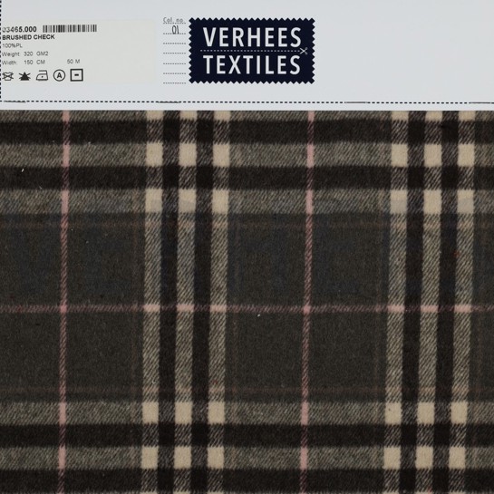 GEBÜRSTETER MANTELLSTOFF KAROS ESSIGGURKE #7