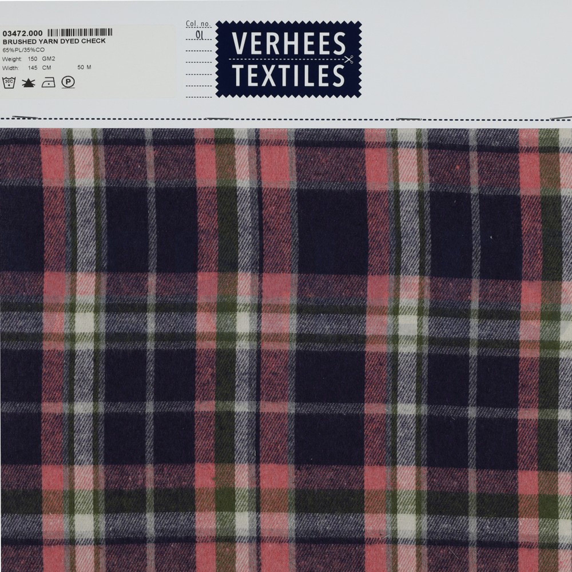 BRUSHED YARN DYED CHECKS LAVENDER (high resolution) #4