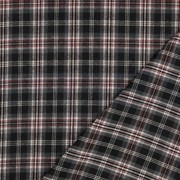 BRUSHED YARN DYED CHECKS BLACK (thumbnail) #4