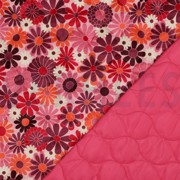 STEPPED VELVET DIGITAL FLOWERS FUCHSIA (thumbnail) #4