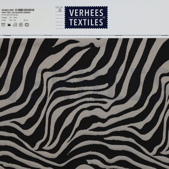 STRICK JACQUARD TIERE SCHWARZ #7