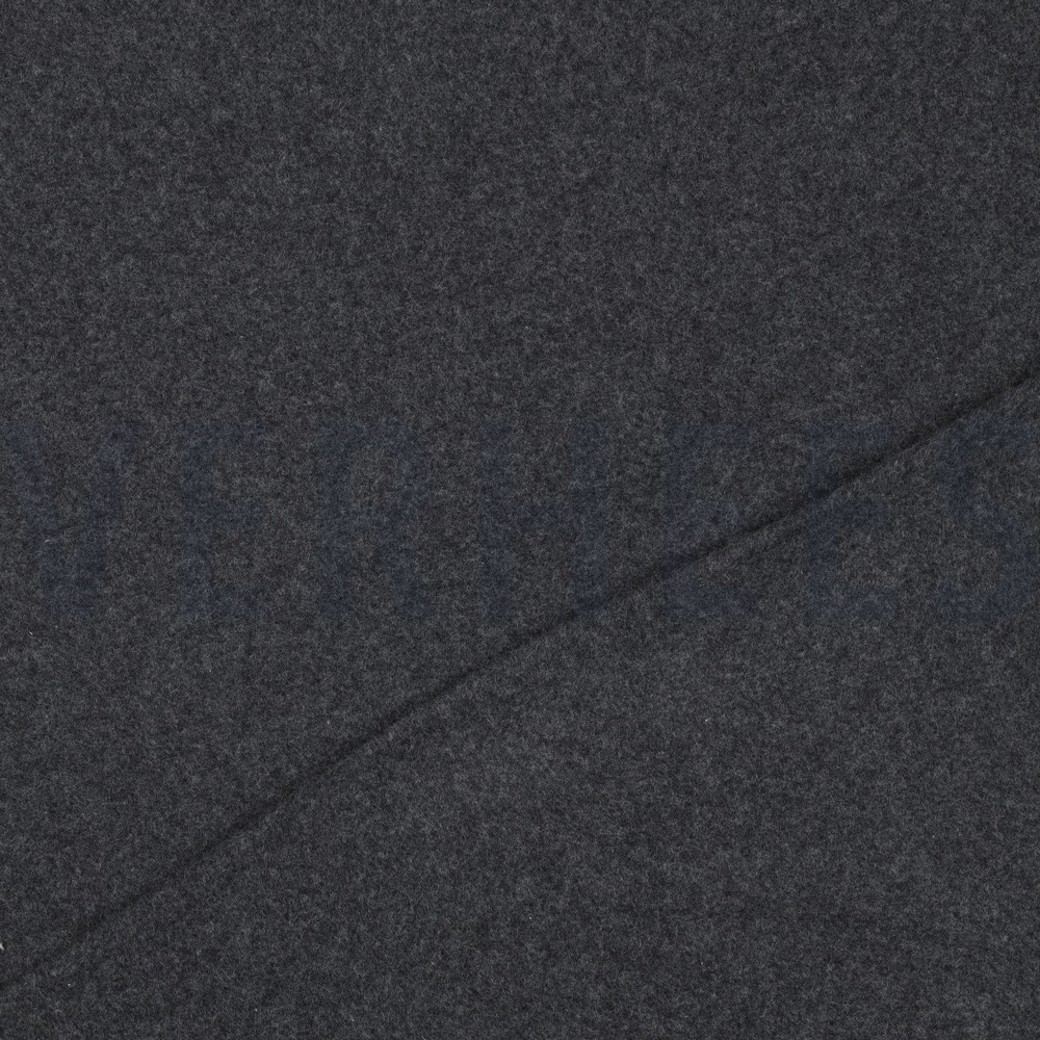 COTTON FLEECE GOTS ANTHRACITE MELANGE #4