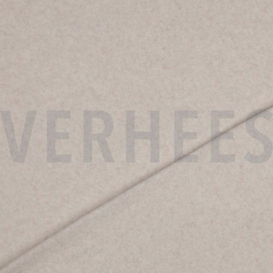 COTTON FLEECE GOTS BEIGE MELANGE #7