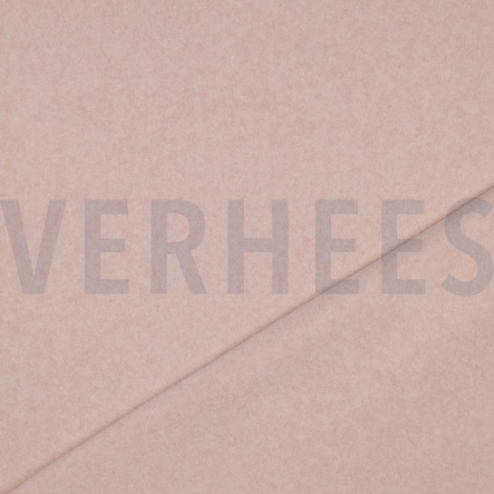 COTTON FLEECE GOTS LIGHT ROSE MELANGE #7