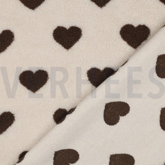 TEDDY JACQUARD HERZEN BRAUN #7